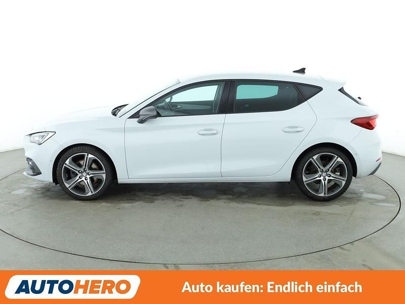 Gebraucht Seat Leon FR 150 PS (110 kW) 2021 Weiß Limousine