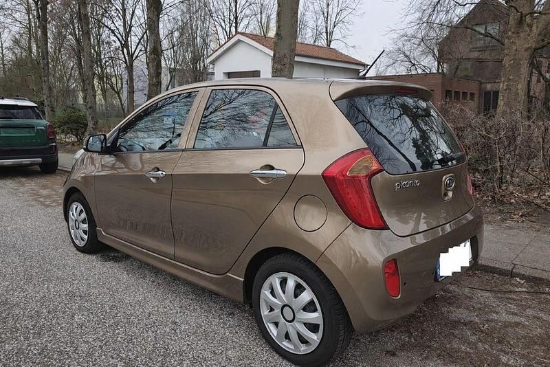 Gebraucht Kia Picanto 69 PS (50 kW) 2013 Braun Kleinwagen