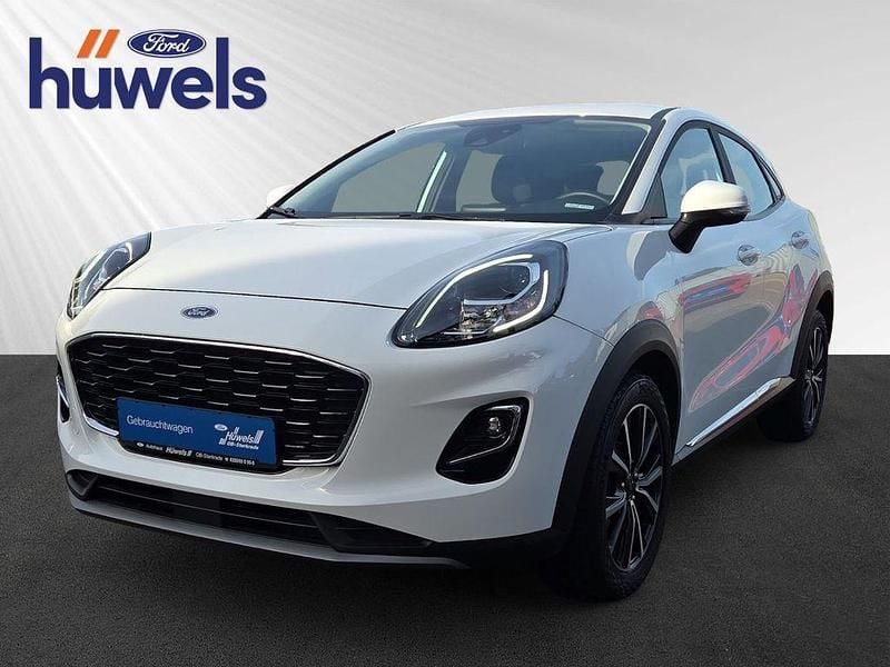 Frostweiß Gebraucht 2021 Ford Puma Titanium SUV | 15.990 € (Superpreis) - Bild 1/4