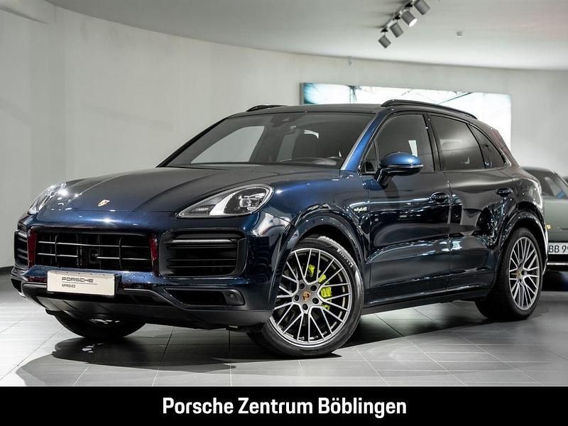 Blau Gebraucht 2022 Porsche Cayenne Platinum Edition SUV | 72.880 € (Guter Preis) - Bild 1/4