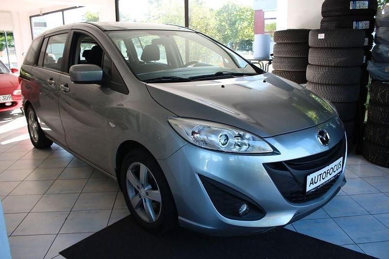Silber Gebraucht 2012 Mazda 5 Center-Line Van / Kleinbus | 4.290 € (Superpreis) - Bild 1/4