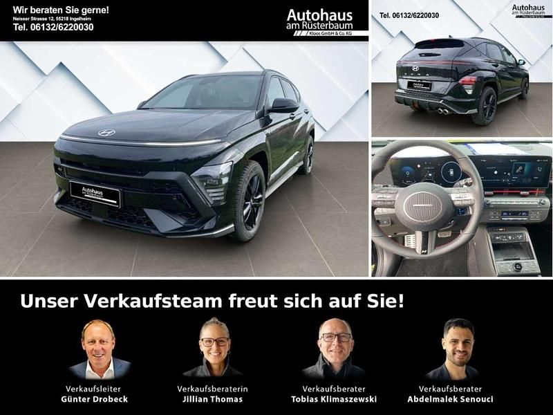 Schwarz Gebraucht 2025 Hyundai Kona N Line SUV | 28.880 € (Superpreis) - Bild 1/4
