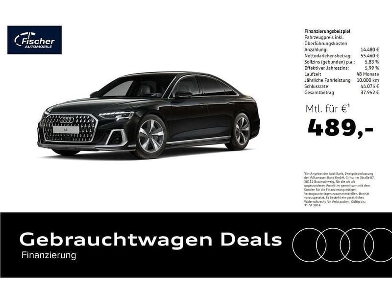 Gebraucht Audi A8 462 PS (339 kW) 2025 Mythosschwarz metallic Limousine