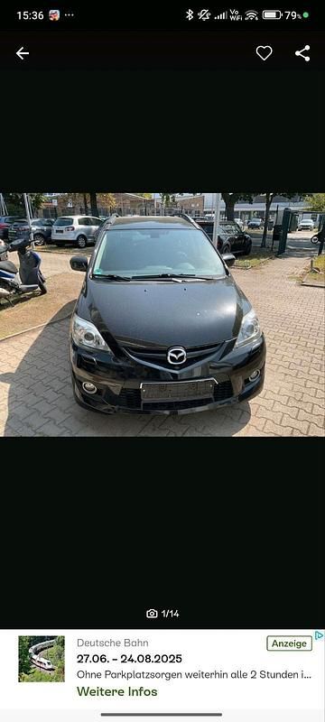Schwarz Gebraucht 2010 Mazda 5 Van / Kleinbus | 2.000 € (Guter Preis) - Bild 1/4