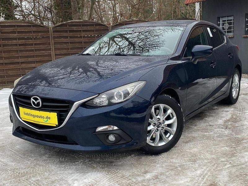 Gebraucht Mazda 3 Center-Line 120 PS (88 kW) 2015 Blau Limousine