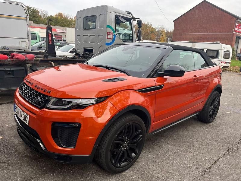 Orange Gebraucht 2017 Land Rover Range Rover evoque Cabrio | 25.600 € - Bild 1/4
