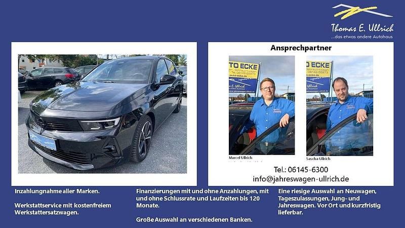 Schwarz Gebraucht 2024 Opel Astra Limousine | 27.795 € (Guter Preis) - Bild 1/4