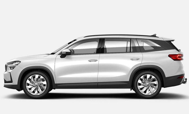 Moon white metallic Neu 2025 Skoda Kodiaq Selection SUV | 45.356 € (Superpreis) - Bild 1/4