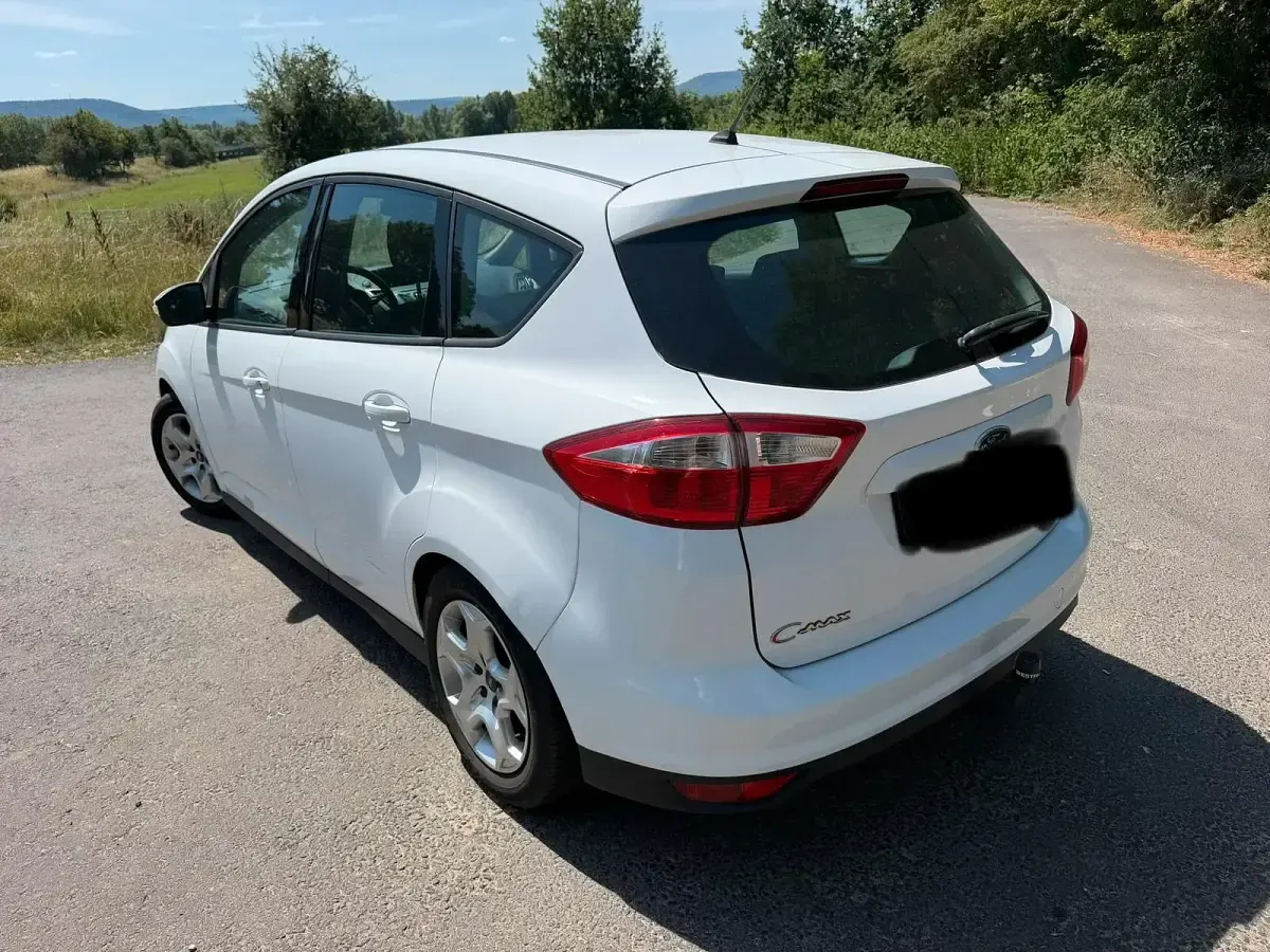 Gebraucht Ford C-MAX 125 PS (91 kW) 2011 Weiß Van / Kleinbus
