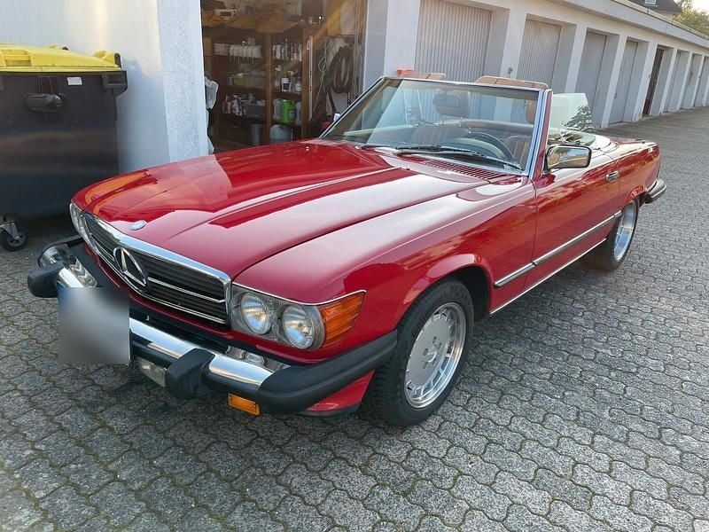 Gebraucht Mercedes 560 231 PS (169 kW) 1989 Rot Cabrio