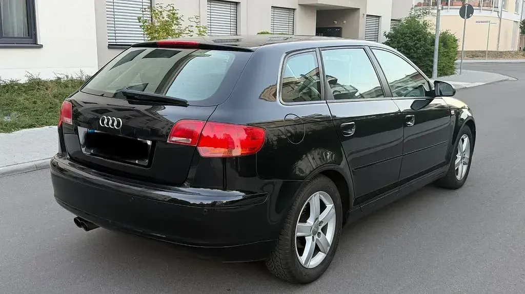 Gebraucht Audi A3 S-Line 125 PS (91 kW) 2008 Schwarz Kleinwagen
