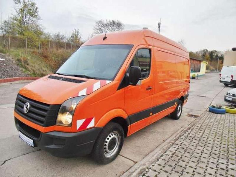 Gebraucht VW Crafter 163 PS (119 kW) 2016 Leuchtorange Van