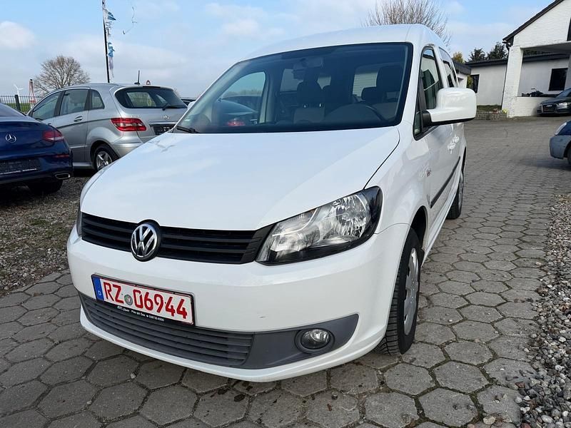 Gebraucht VW Caddy 75 PS (55 kW) 2010 Weiß Van / Kleinbus