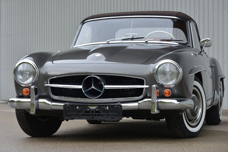 Grau Gebraucht 1957 Mercedes 190 Cabrio | 185.000 € - Bild 1/4