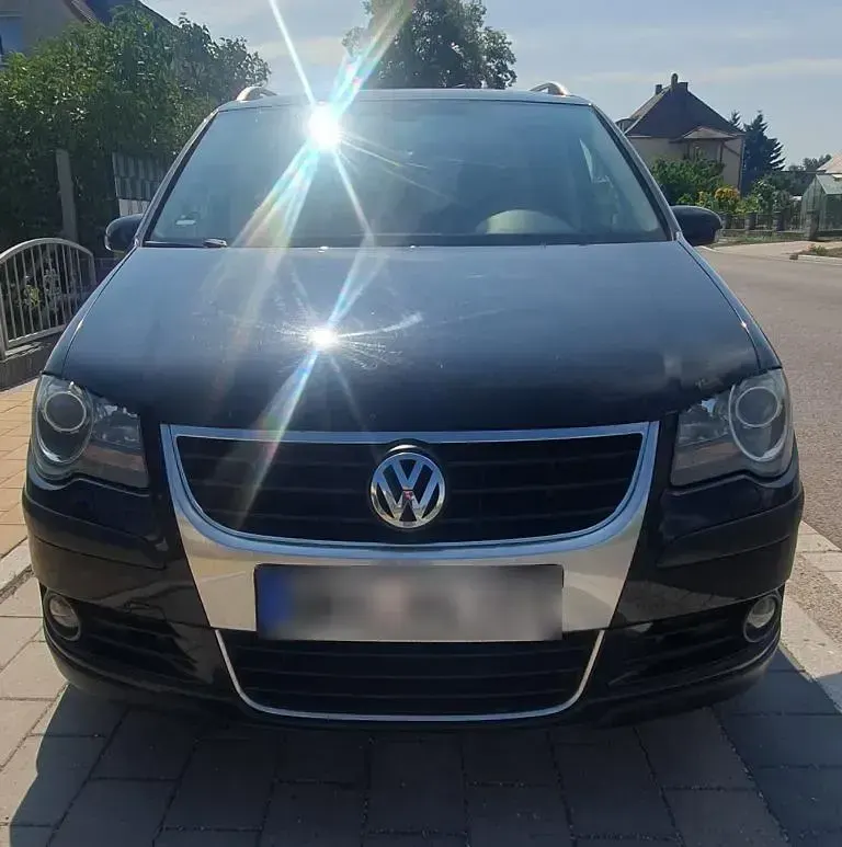 Gebraucht VW Touran Cross 170 PS (125 kW) 2007 Schwarz Van / Kleinbus