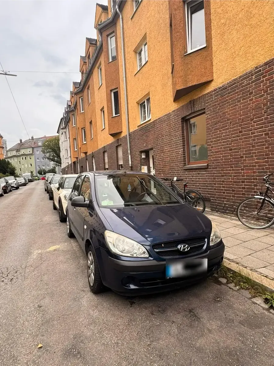 Gebraucht Hyundai Getz 55 PS (40 kW) 2008 Blau Kleinwagen