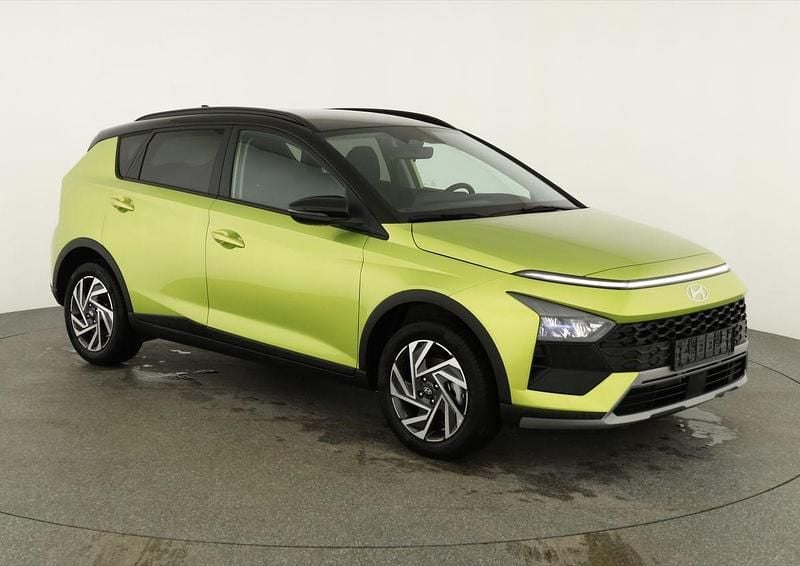 Neu Hyundai Bayon 101 PS (74 kW) 2026 Lucid lime metallic / dach schwarz SUV