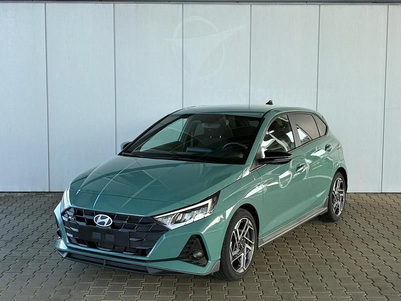 Gebraucht Hyundai i20 N Line 79 PS (58 kW) 2025 Mangrove green Kleinwagen