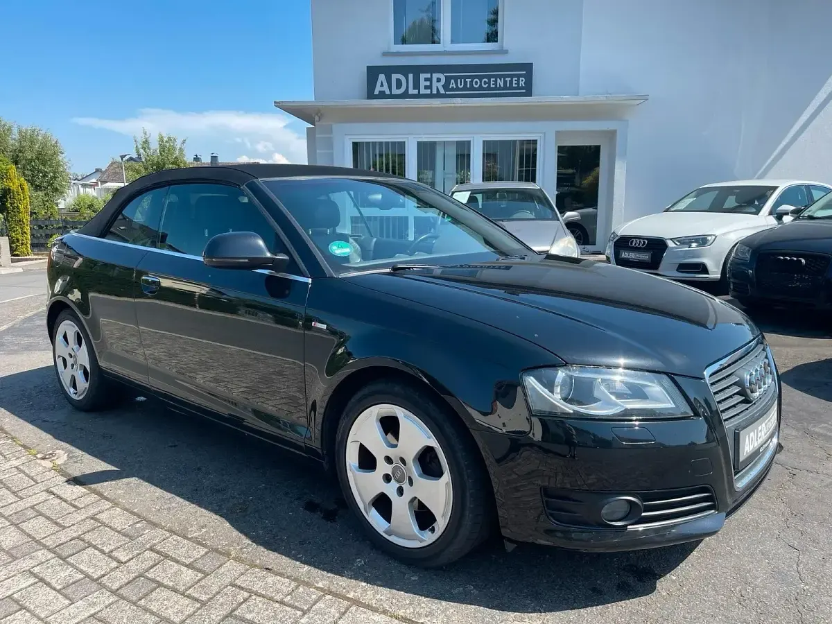 Gebraucht Audi A3 Cabriolet 160 PS (117 kW) 2009 Schwarz Cabrio