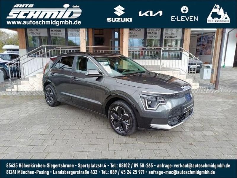 Grau Gebraucht 2023 Kia e-Niro Inspiration SUV | 27.460 € (Fairer Preis) - Bild 1/3