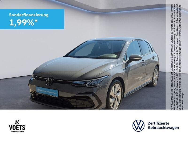 Grau Gebraucht 2024 VW Golf VIII R-line Limousine | 33.333 € (Guter Preis) - Bild 1/4
