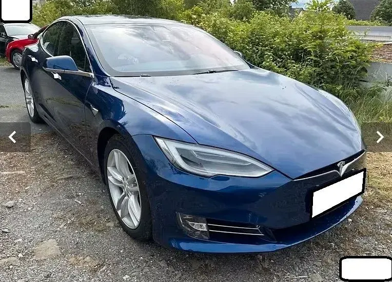 Gebraucht Tesla Model S Performance 413 kW (562 PS) 2021 Blau Kleinwagen