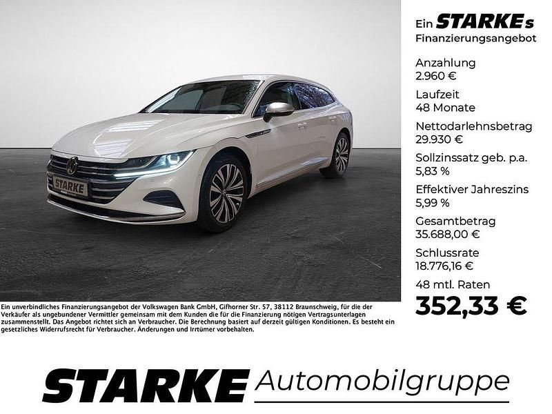 Grau (mangangrau metallic) Gebraucht 2023 VW Arteon Elegance Kombi | 32.890 € (Guter Preis) - Bild 1/4