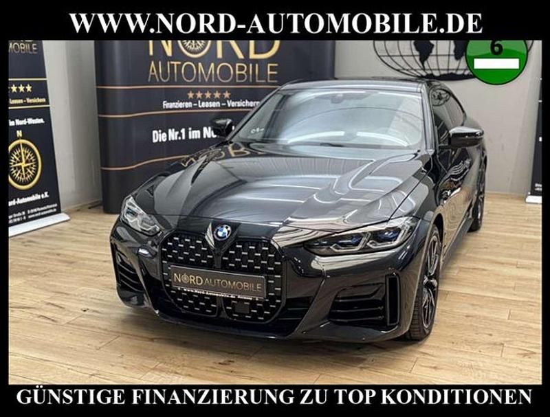 Black sapphire metallic Gebraucht 2022 BMW 420 M Sport Coupé | 36.980 € (Guter Preis) - Bild 1/3