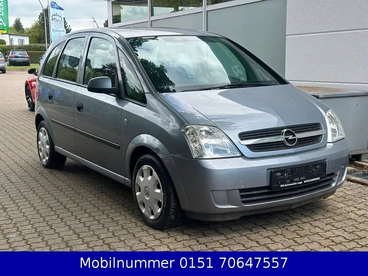 Gebraucht Opel Meriva 101 PS (74 kW) 2004 Grau Van / Kleinbus