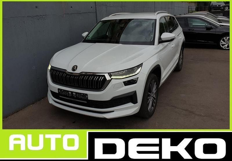 Moonweiss metallic Gebraucht 2022 Skoda Kodiaq LAURIN & KLEMENT SUV | 31.330 € (Fairer Preis) - Bild 1/4