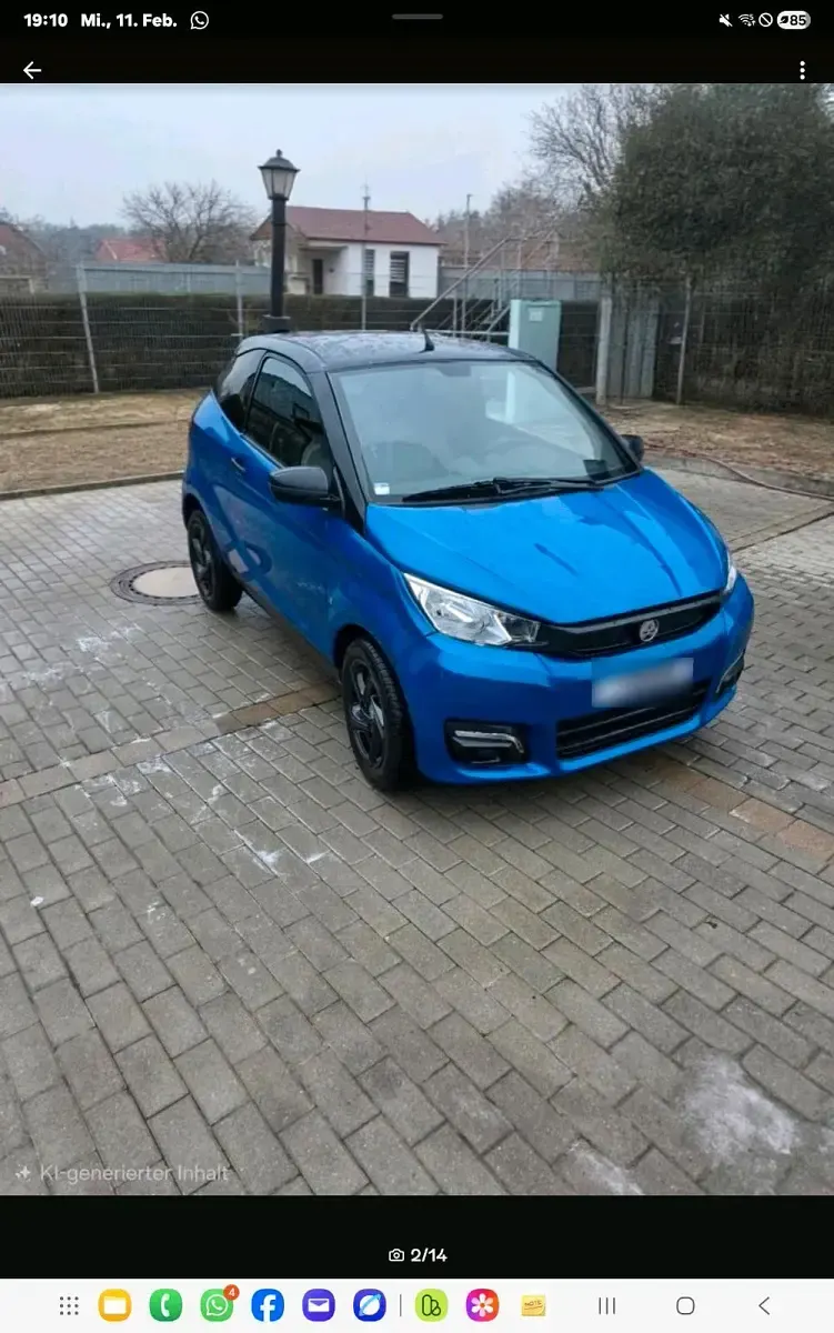 Gebraucht Aixam Coupe 2021 Blau Coupé