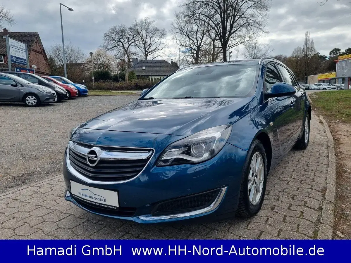 Gebraucht Opel Insignia Business Edition 131 PS (96 kW) 2015 Blau Kombi