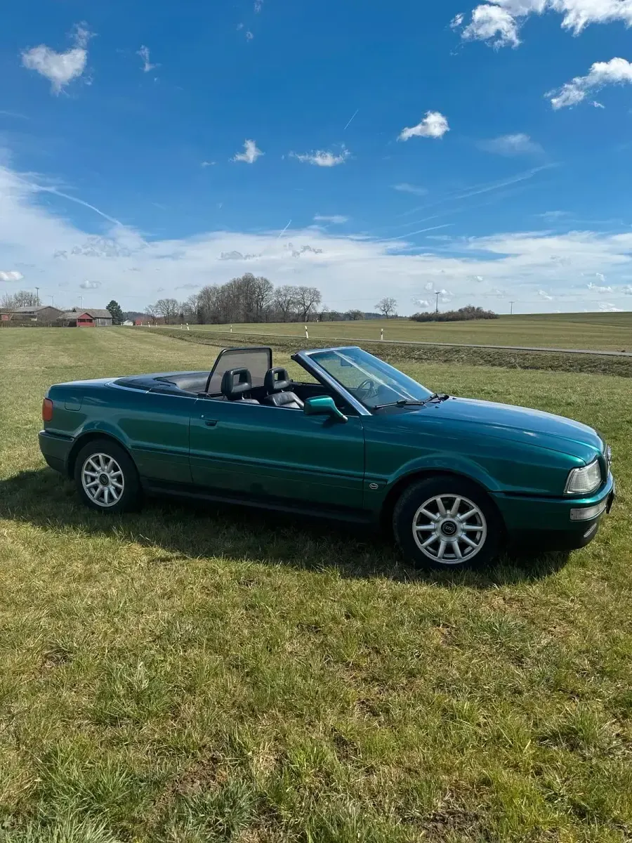 Gebraucht Audi Cabriolet 133 PS (97 kW) 1993 Grün Cabrio