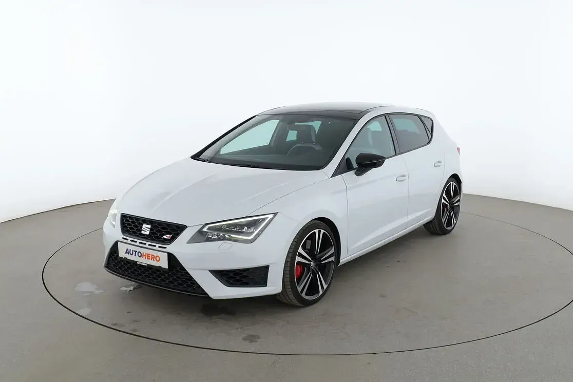 Usata Seat Leon Cupra 290 2016 Bianco Berlina