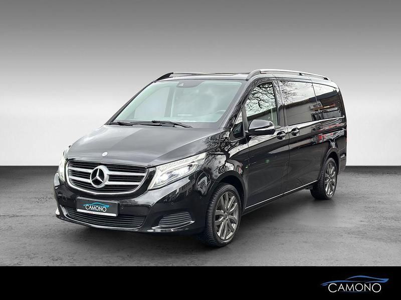 Schwarz Gebraucht 2015 Mercedes V250 Edition Van / Kleinbus | 24.600 € (Fairer Preis) - Bild 1/4
