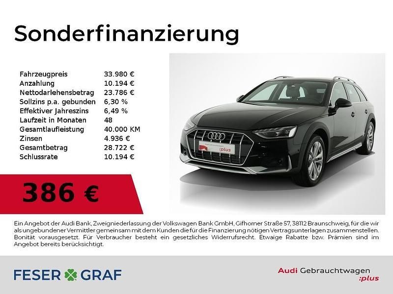 Gebraucht Audi A4 Allroad Ambiente 265 PS (194 kW) 2022 Mythosschwarz metallic Kombi