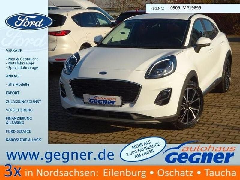 Gebraucht Ford Puma Titanium 125 PS (91 kW) 2021 Weiß Limousine