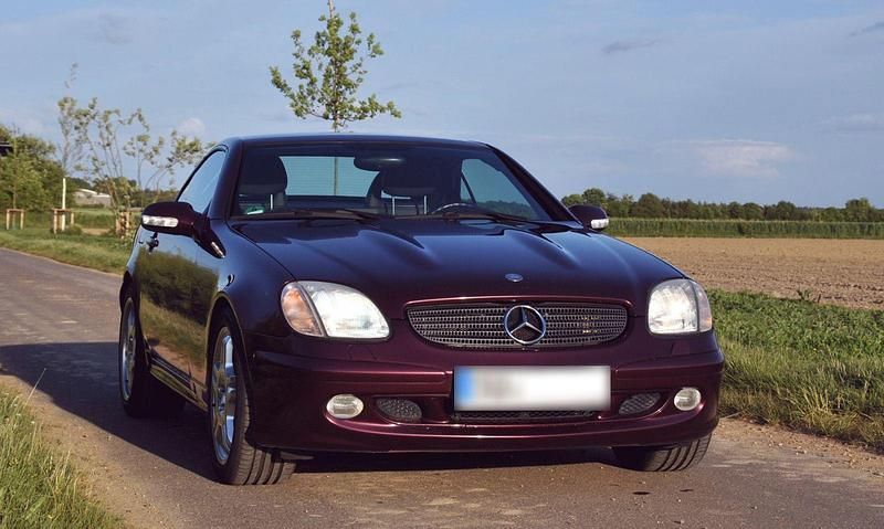 Gebraucht Mercedes SLK320 AMG 218 PS (160 kW) 2001 Violet Cabrio