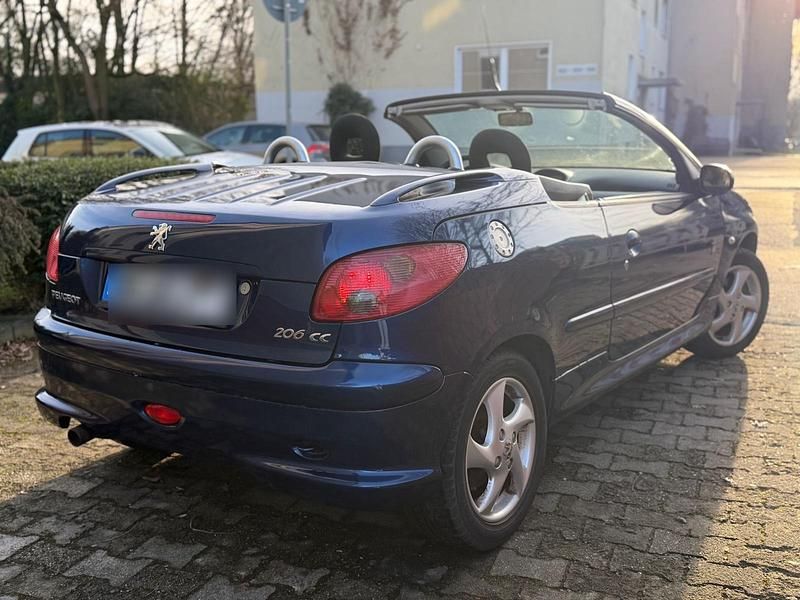 Gebraucht Peugeot 206 CC 136 PS (100 kW) 2006 Blau Cabrio