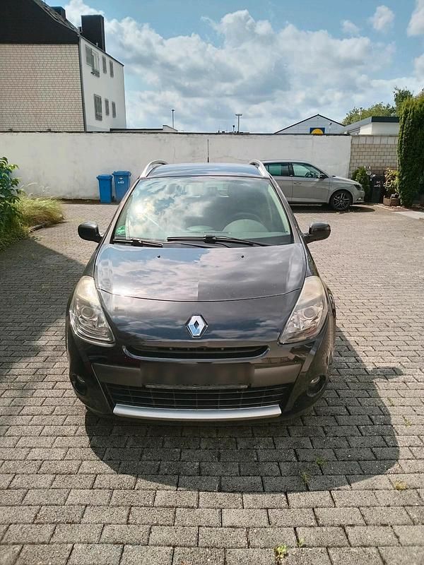 Schwarz Gebraucht 2011 Renault Clio GrandTour Kombi | 850 € (Superpreis) - Bild 1/4