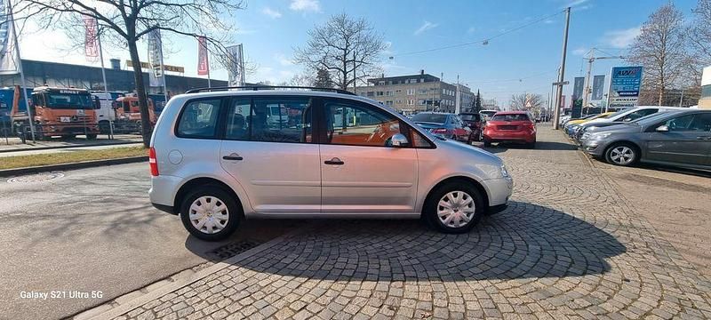 Gebraucht VW Touran Conceptline 102 PS (75 kW) 2005 Silber Van / Kleinbus