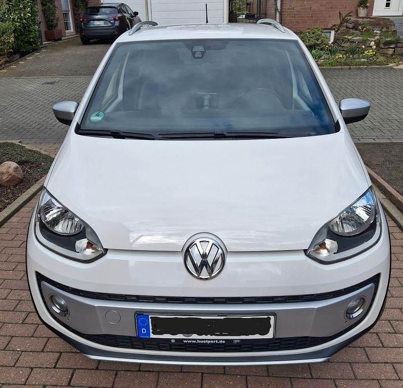 Gebraucht VW cross up! 75 PS (55 kW) 2015 Weiß Kleinwagen