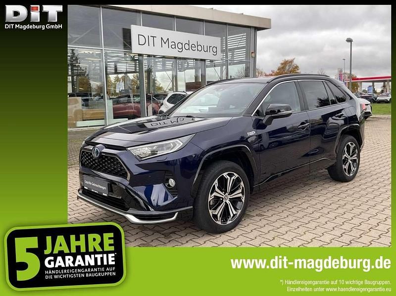 Nagoyablau metallic / dach sch Gebraucht 2022 Toyota RAV4 Hybrid Style SUV | 37.990 € (Guter Preis) - Bild 1/4
