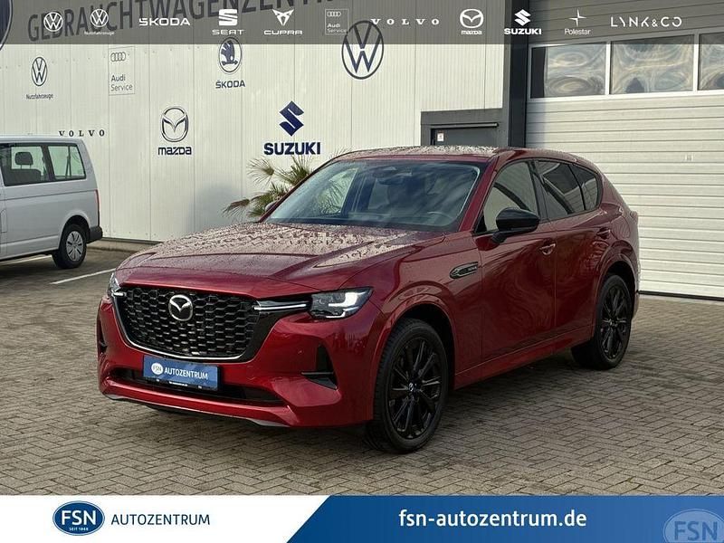 Rot Gebraucht 2023 Mazda CX-60 Homura-Line SUV | 39.490 € (Fairer Preis) - Bild 1/4