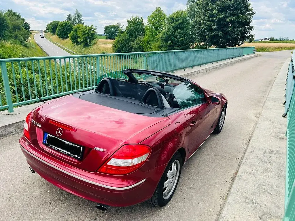 Gebraucht Mercedes SLK200 163 PS (119 kW) 2004 Rot Cabrio