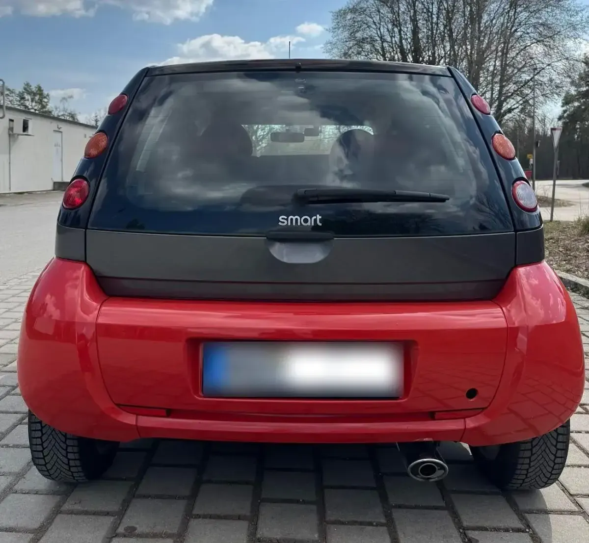 Occasion Smart ForFour Passion 95 ch (69 kW) 2005 Rouge Citadine