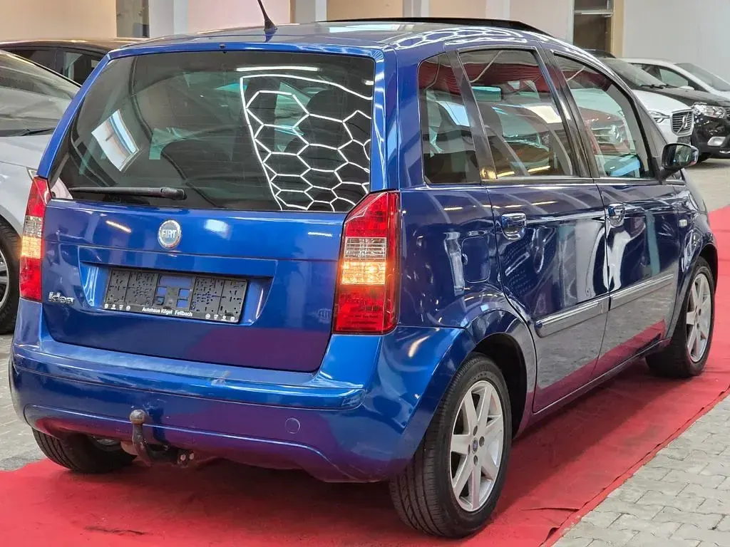 Gebraucht Fiat Idea Active 95 PS (69 kW) 2006 Blau Van / Kleinbus