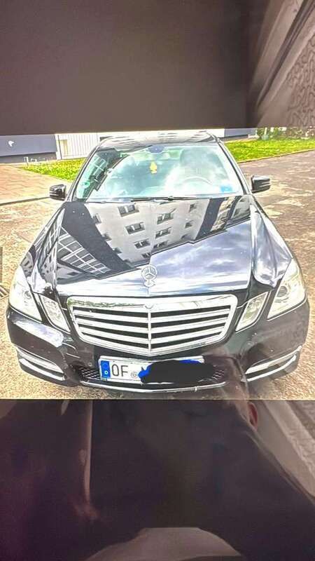 Schwarz Gebraucht 2012 Mercedes E200 Avantgarde Limousine | 8.700 € (Superpreis) - Bild 1/4