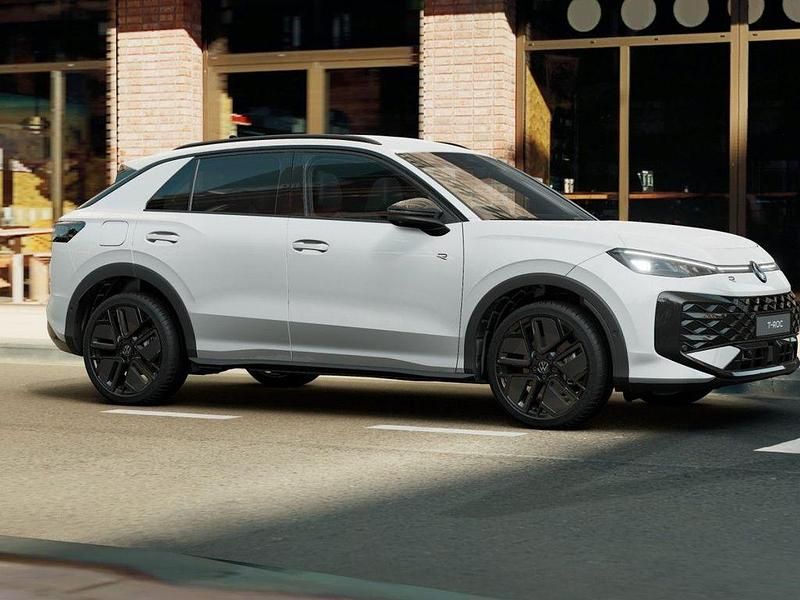 Pure white Neu 2025 VW T-Roc R-line SUV | 46.715 € - Bild 1/4