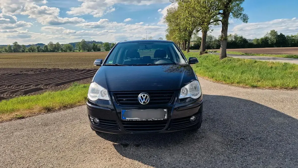Gebraucht VW Polo 80 PS (58 kW) 2007 Schwarz Kleinwagen